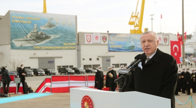 Πρόεδρος Ερντογάν: “Είμαστε μεταξύ των 10 χωρών που χτίζουν το δικό τους πολεμικό πλοίο” – Πολιτικά Νέα – Karaman Haber