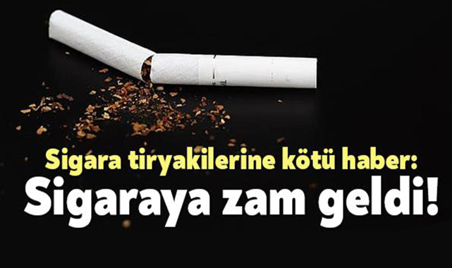 Sigara tiryakilerine kötü haber! 